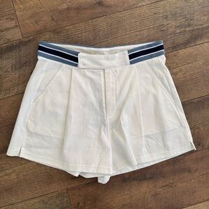 NWT The Upside Palmer white cotton shorts Size S/M/L